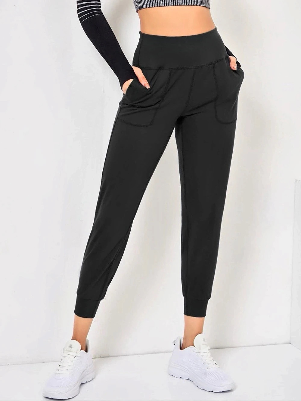 Black Jogger Pants Like New